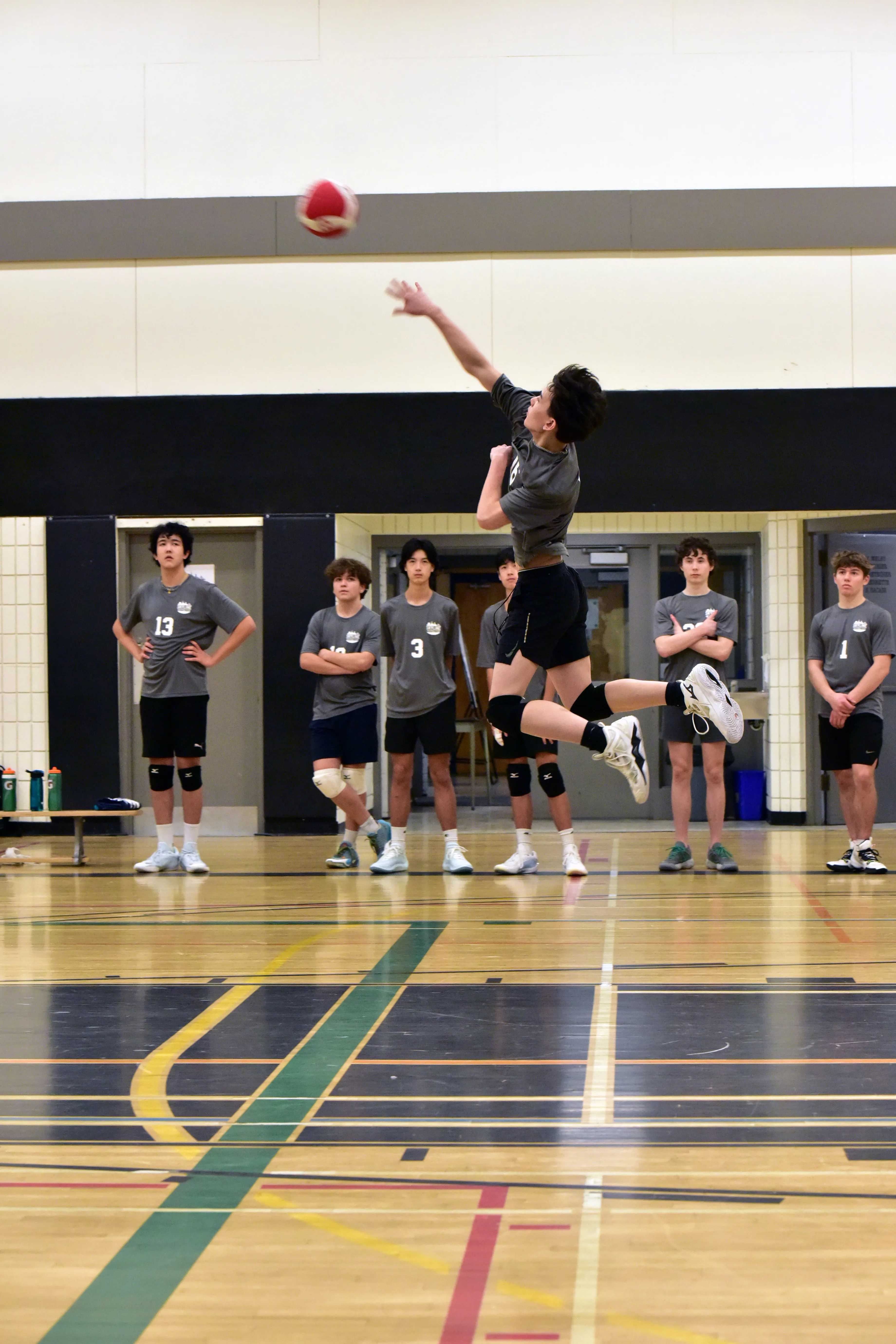 Skyline team practice session